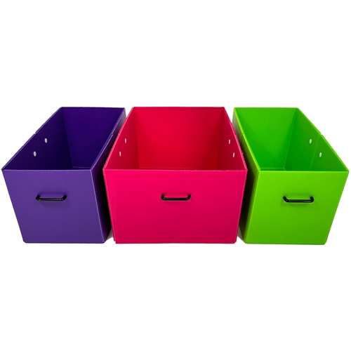 Set of Coro Bins for a Medium Cage - 2 standards and 1 wide chubby bin