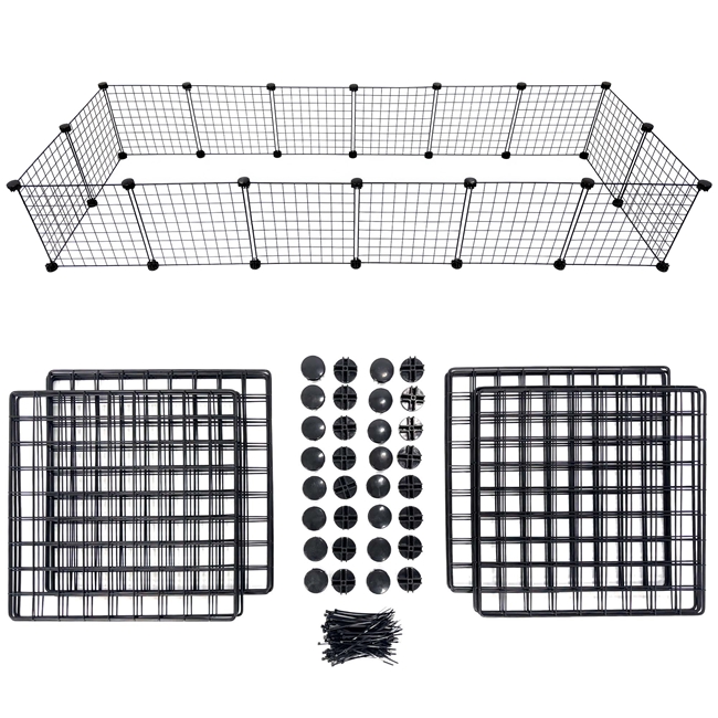 Grid Pack for Jumbo 2x6 grid cage frame to make a C&C guinea pig cage