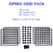 Cage Grid Pack - Jumbo 2x6 grids C&C Guinea Pig Cage by Cagetopia