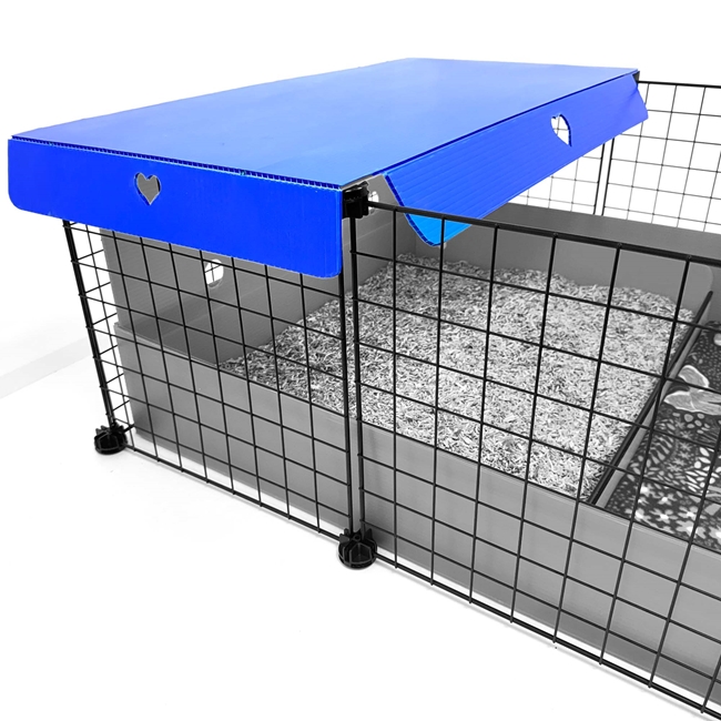 Cavy Canopy in a 1x2 grid size for C&C Guinea Pig Cages by Cagetopia