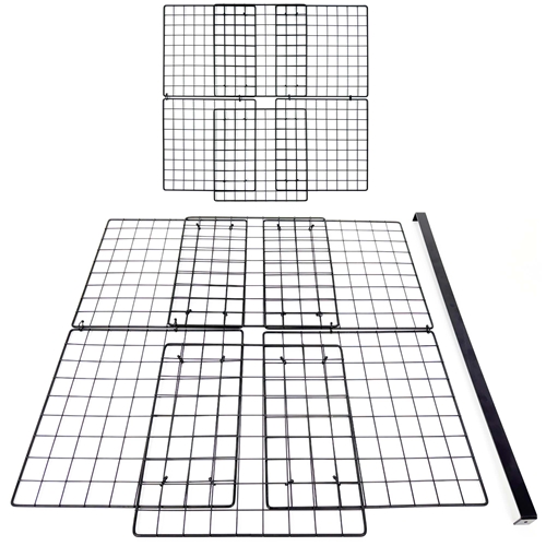 Grid Cover for Large 2x4 grid Deluxe cage with a 2x2 Wide Loft for C&C Guinea Pig Cages by Cagetopia