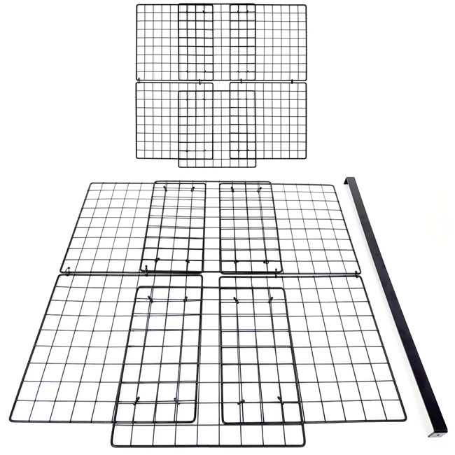 Grid Cover for Large 2x4 grid Deluxe cage with a 2x2 Wide Loft for C&C Guinea Pig Cages by Cagetopia