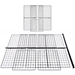 Grid Cover for XL 2x5 grid deluxe cage with wide 2x2 loft by Cagetopia