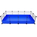 Large 2x4 Grid C&C Guinea Pig Cage Long View by Cagetopia