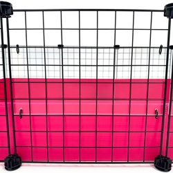 Pig-a-Boo Windows for chew protection and baby-proofing for C&C Guinea Pig Cages by Cagetopia