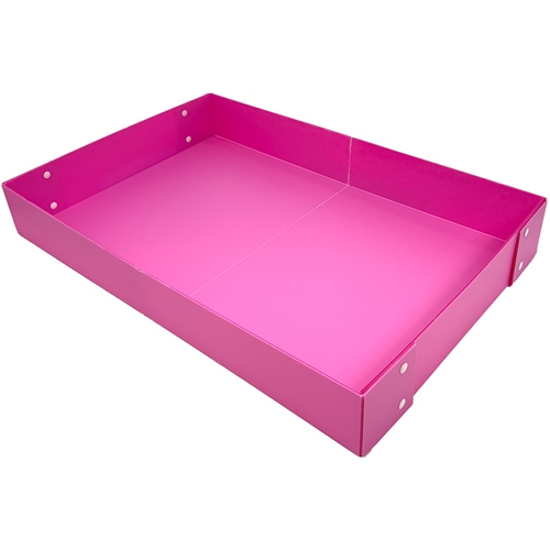 Coroplast Base Only - Small Coro for Guinea Pig C&C Cages by Cagetopia shown in Pink