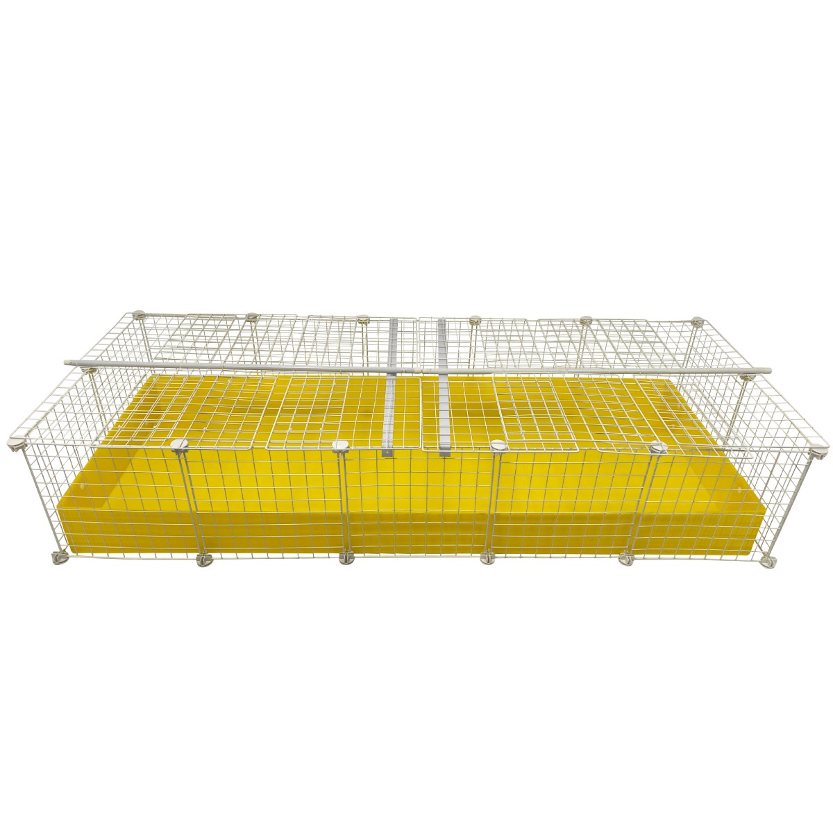 2x5 grid covered C&C Cagetopia Cage - XL