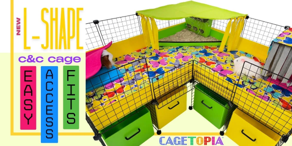 L-Shape C&C Cage by Cagetopia